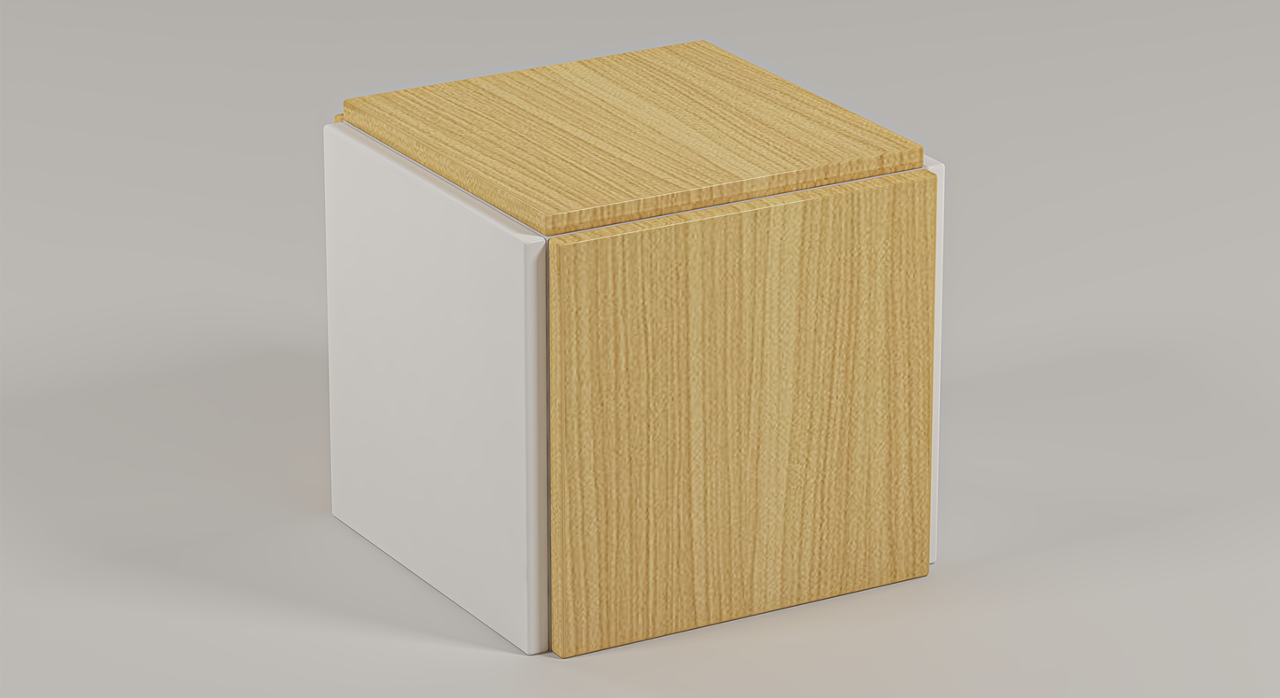 Stack & Nest 5 in 1 Coffee Table / Stools