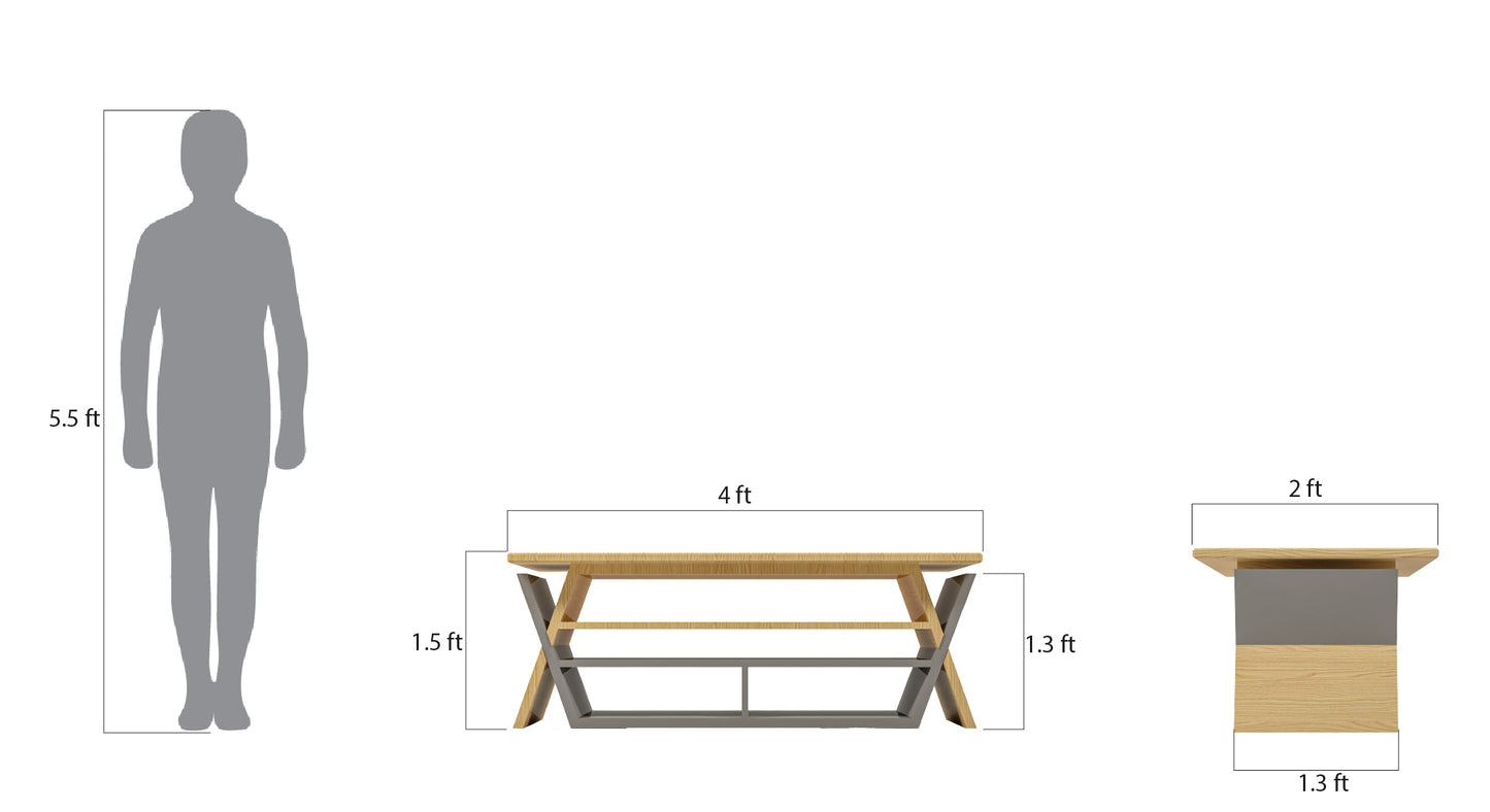 Interlocking Center Table