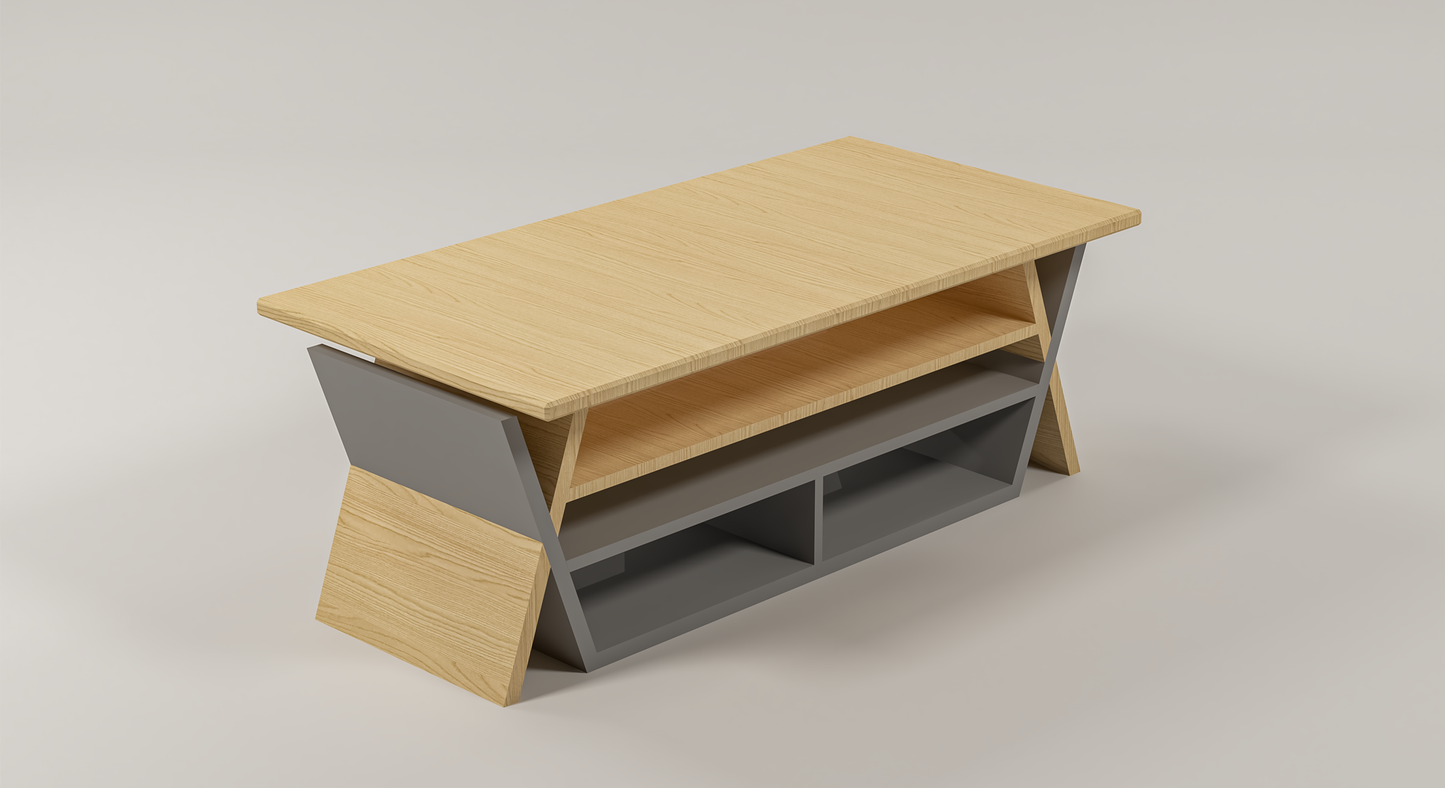 Interlocking Center Table