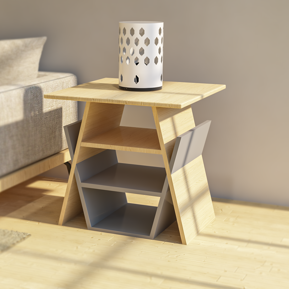 Table Interlocking System Interlocking Side Table – The One Design Studio