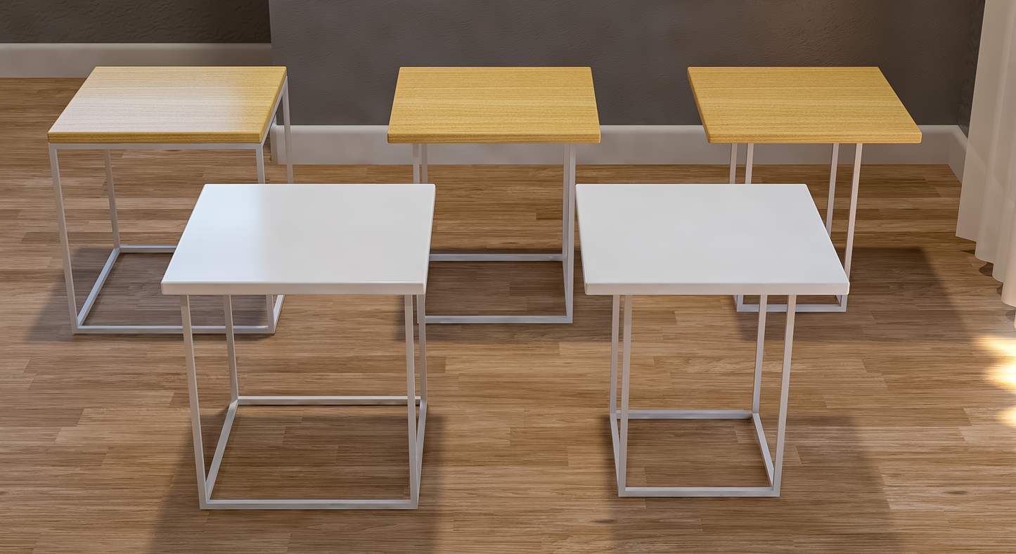 Stack & Nest 5 in 1 Coffee Table / Stools